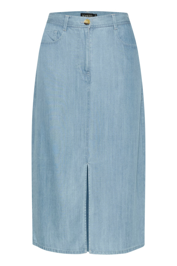 Friday Skirt Medium Blue Denim