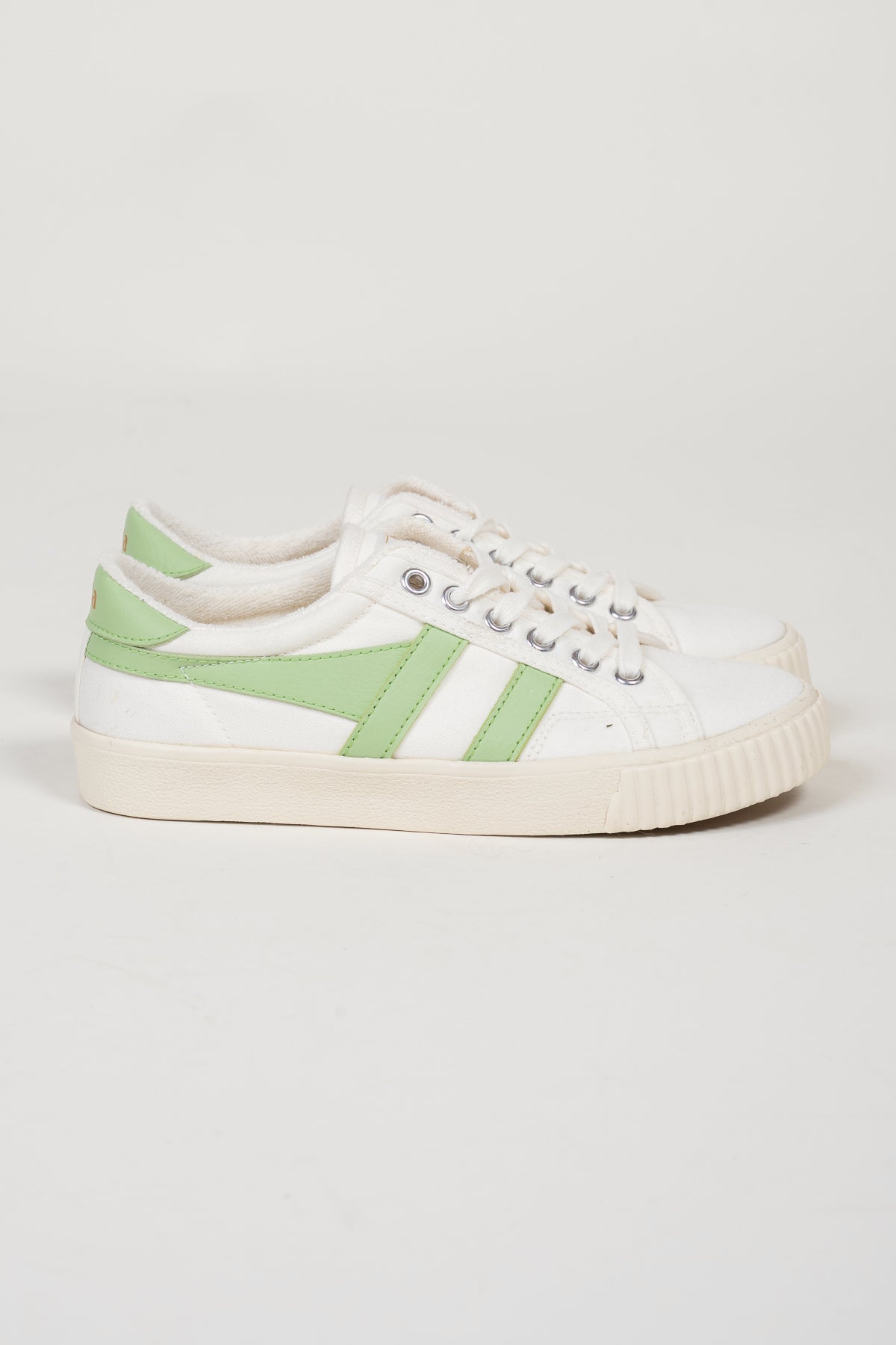 Tennis Mark Cox Sneakers Off White/Patina Green