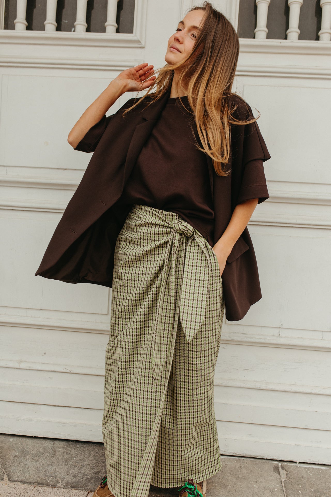 Alba Blazer Brown