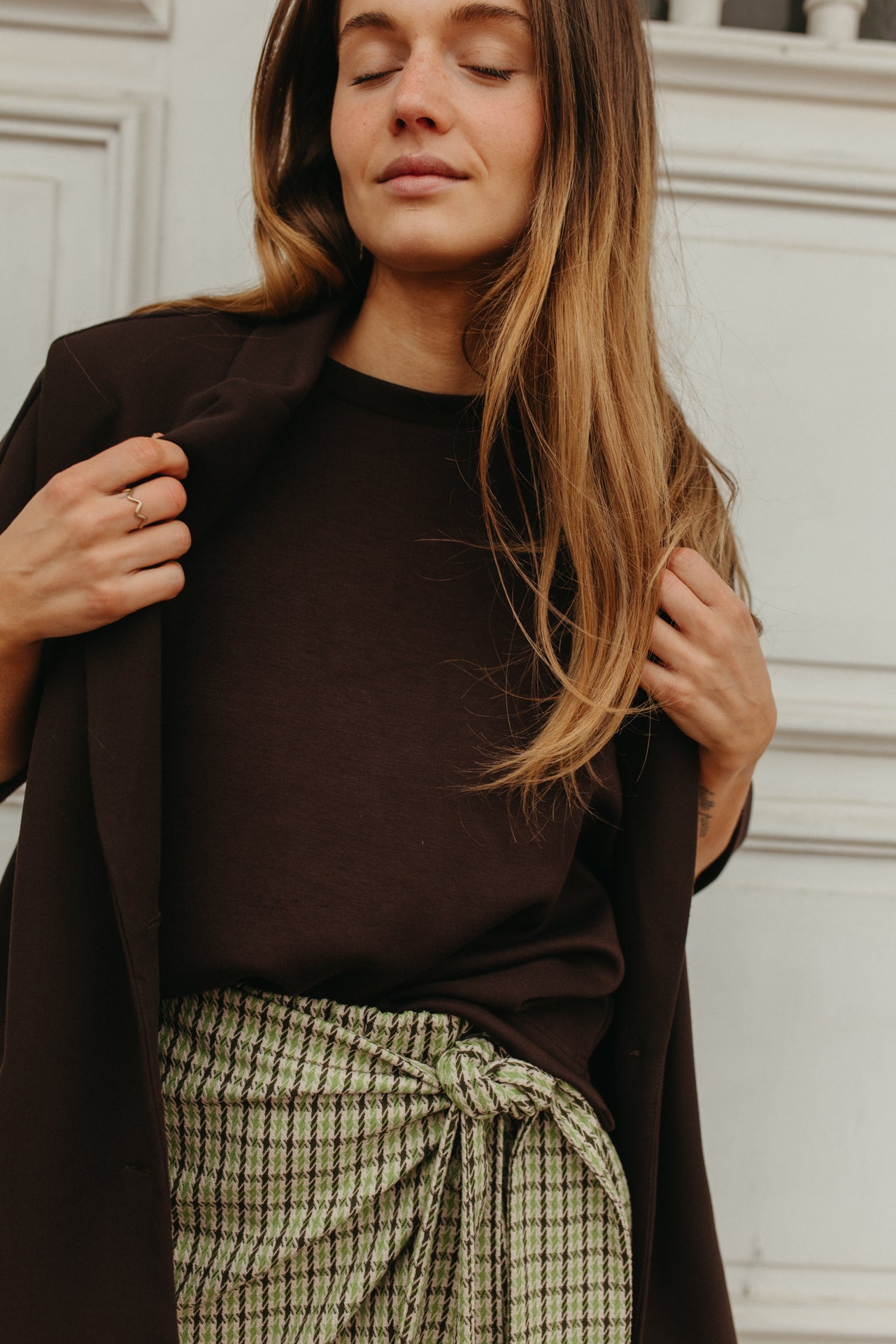 Alba Blazer Brown