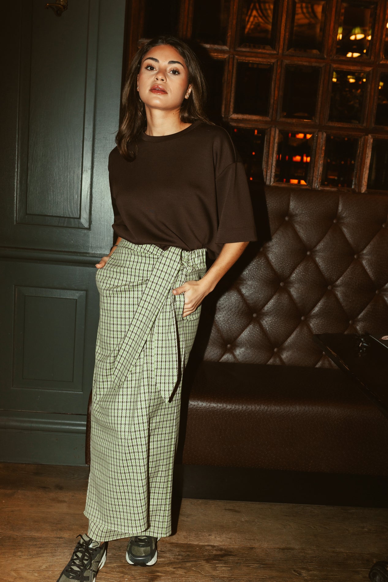 Joelle Skirt Green Square