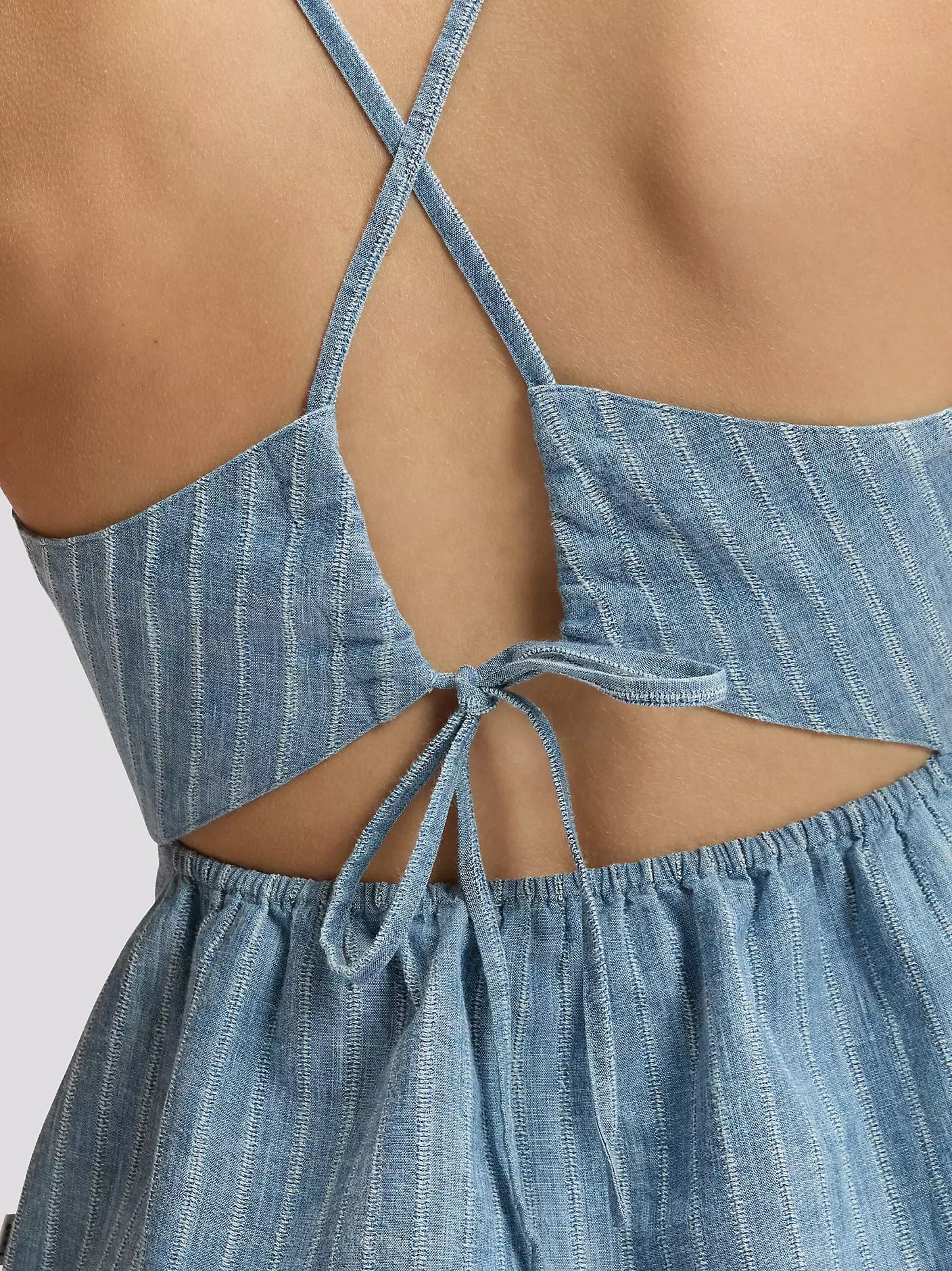 Peplum Cami Top