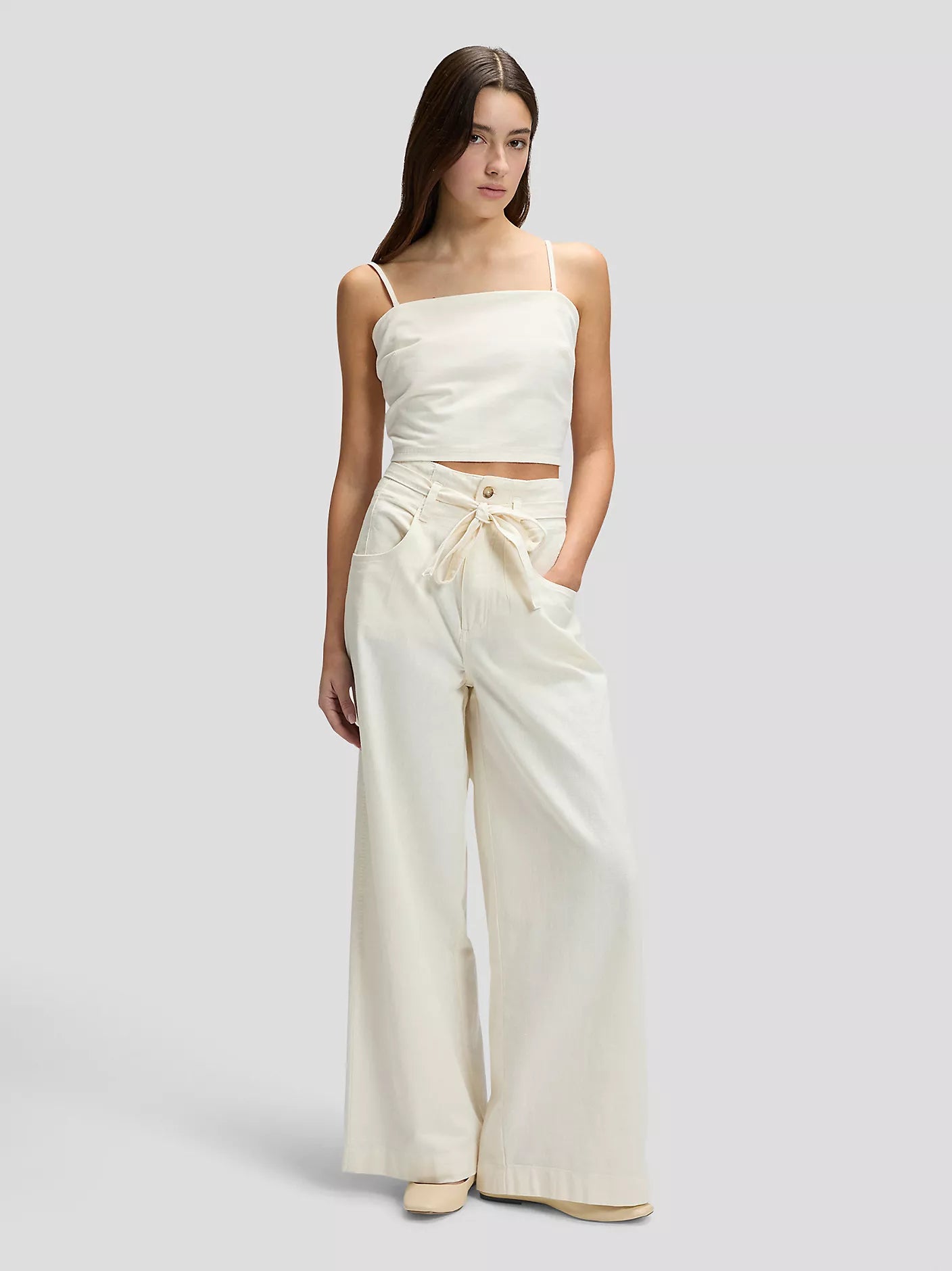 Pleated Pants