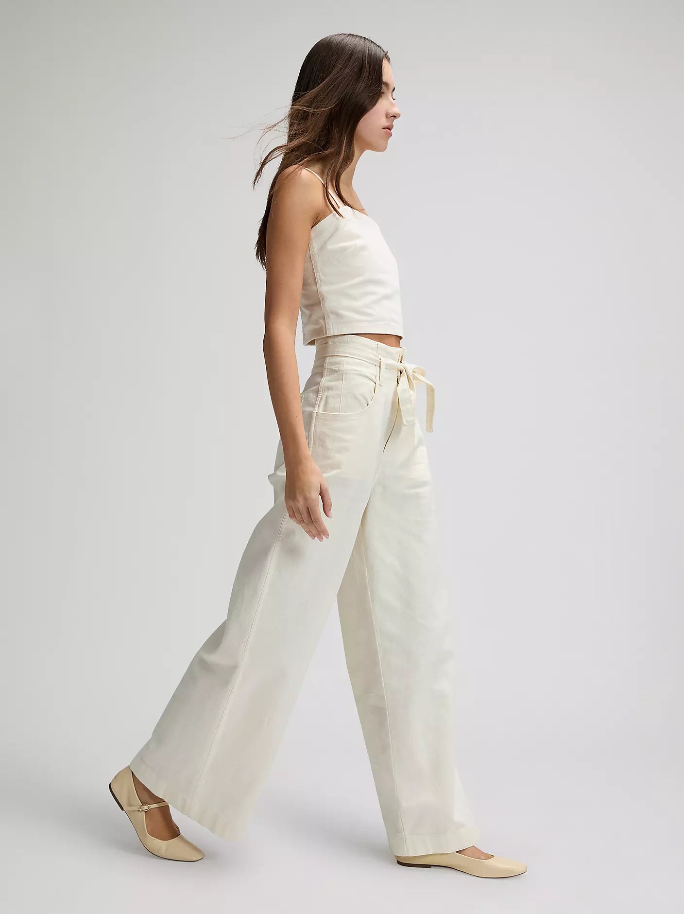 Pleated Pants
