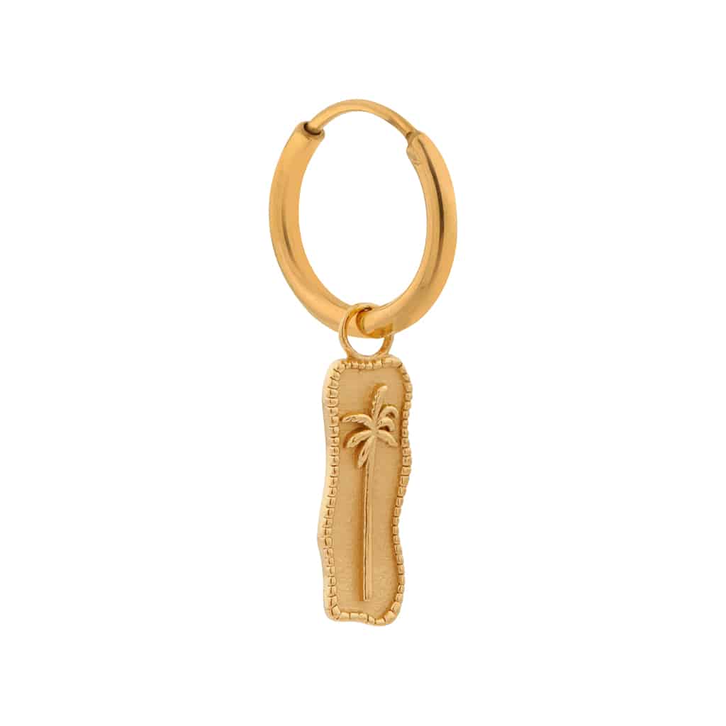 Palm Beach Hoop Gold