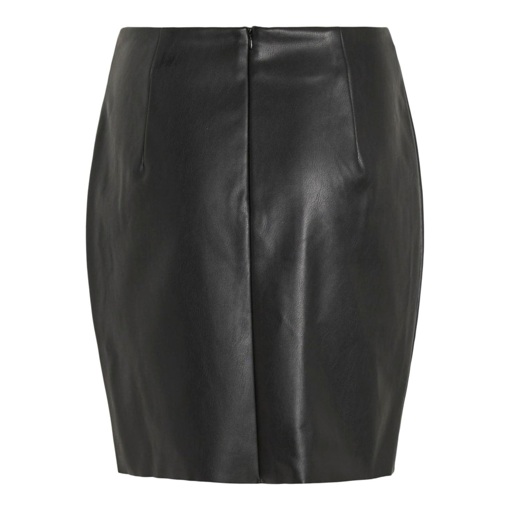 Dagmar Coated Skirt Black