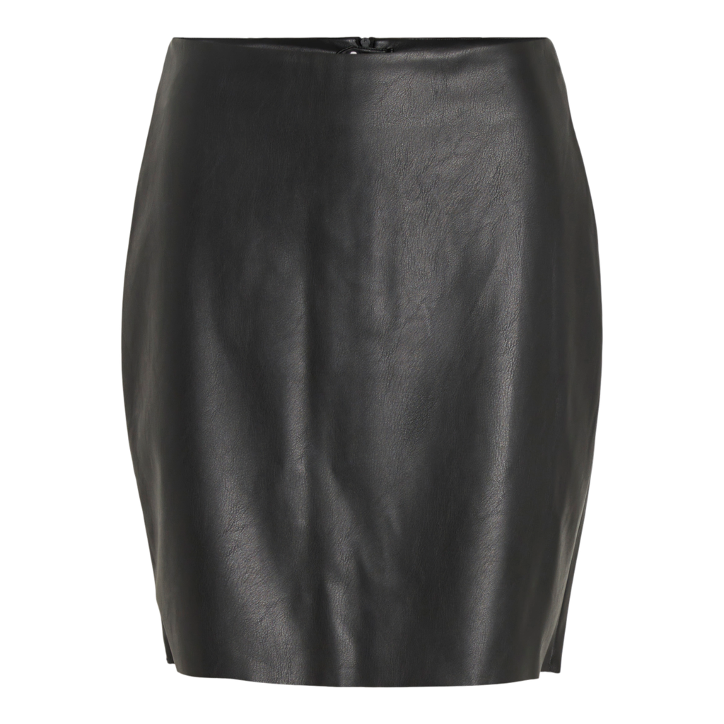 Dagmar Coated Skirt Black