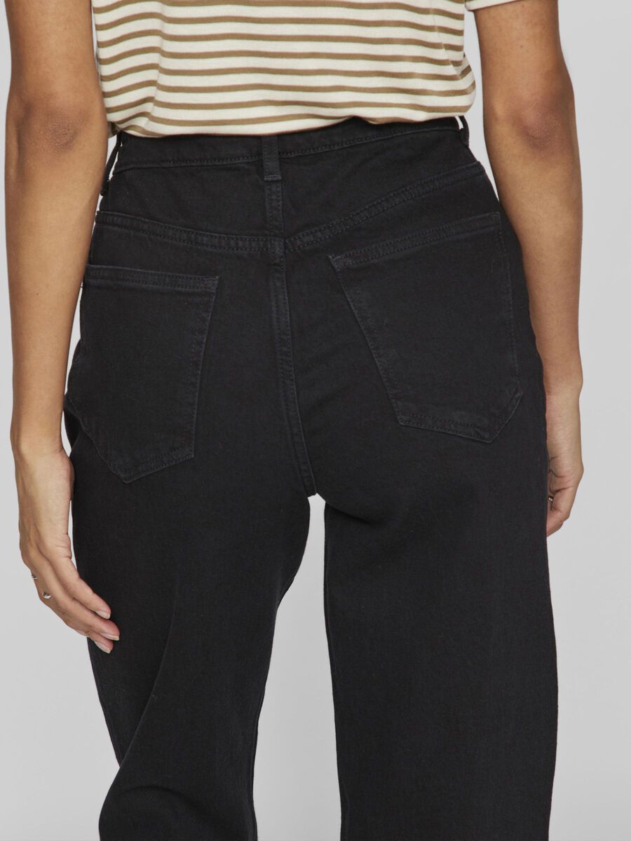 Kelly Straight Jeans Black Denim