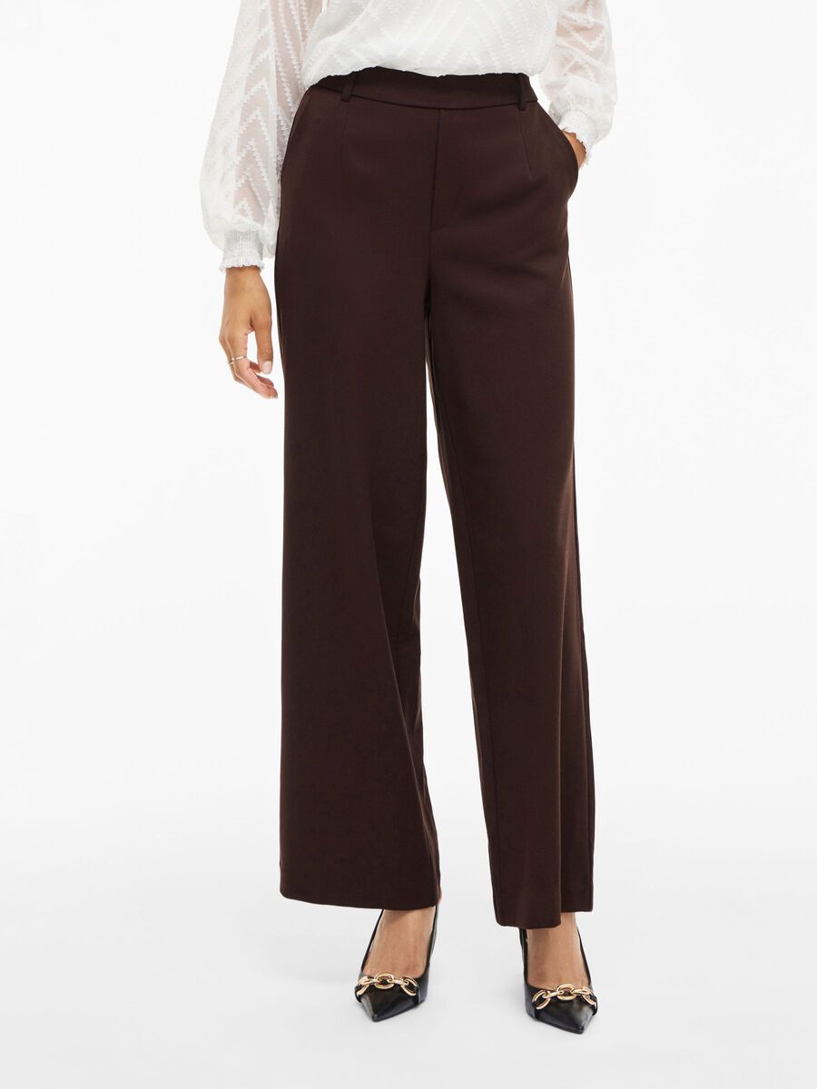 Varone Wide Pants Coffee Bean