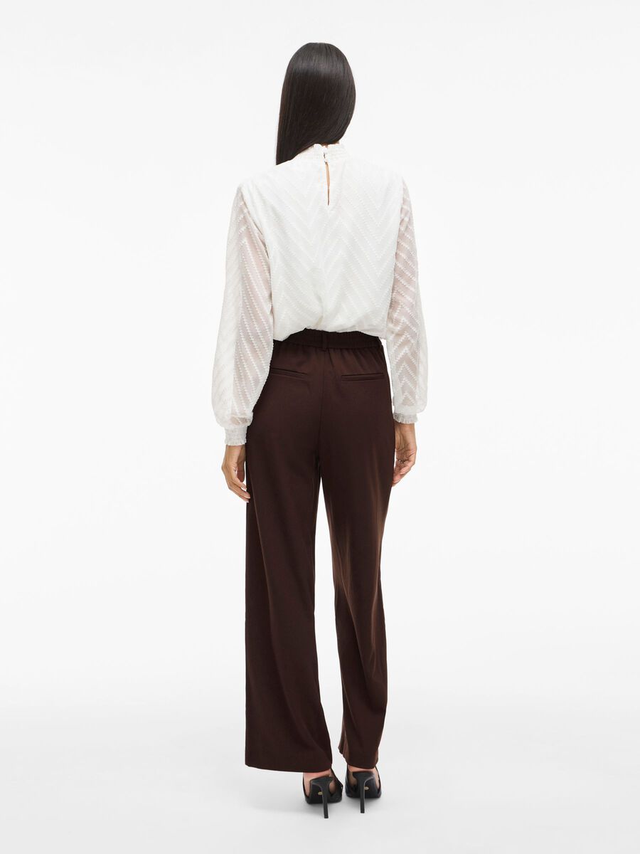 Varone Wide Pants Coffee Bean