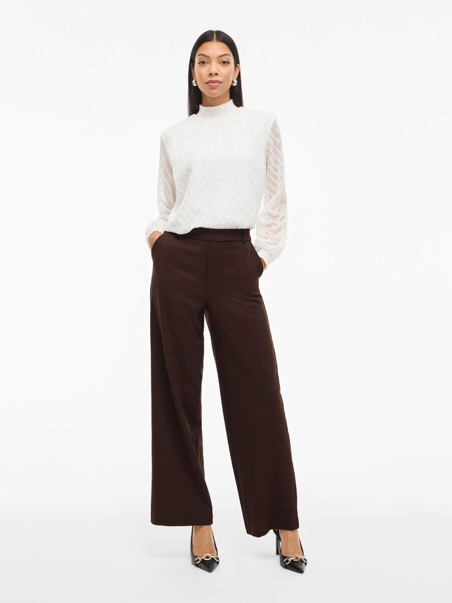 Varone Wide Pants Coffee Bean