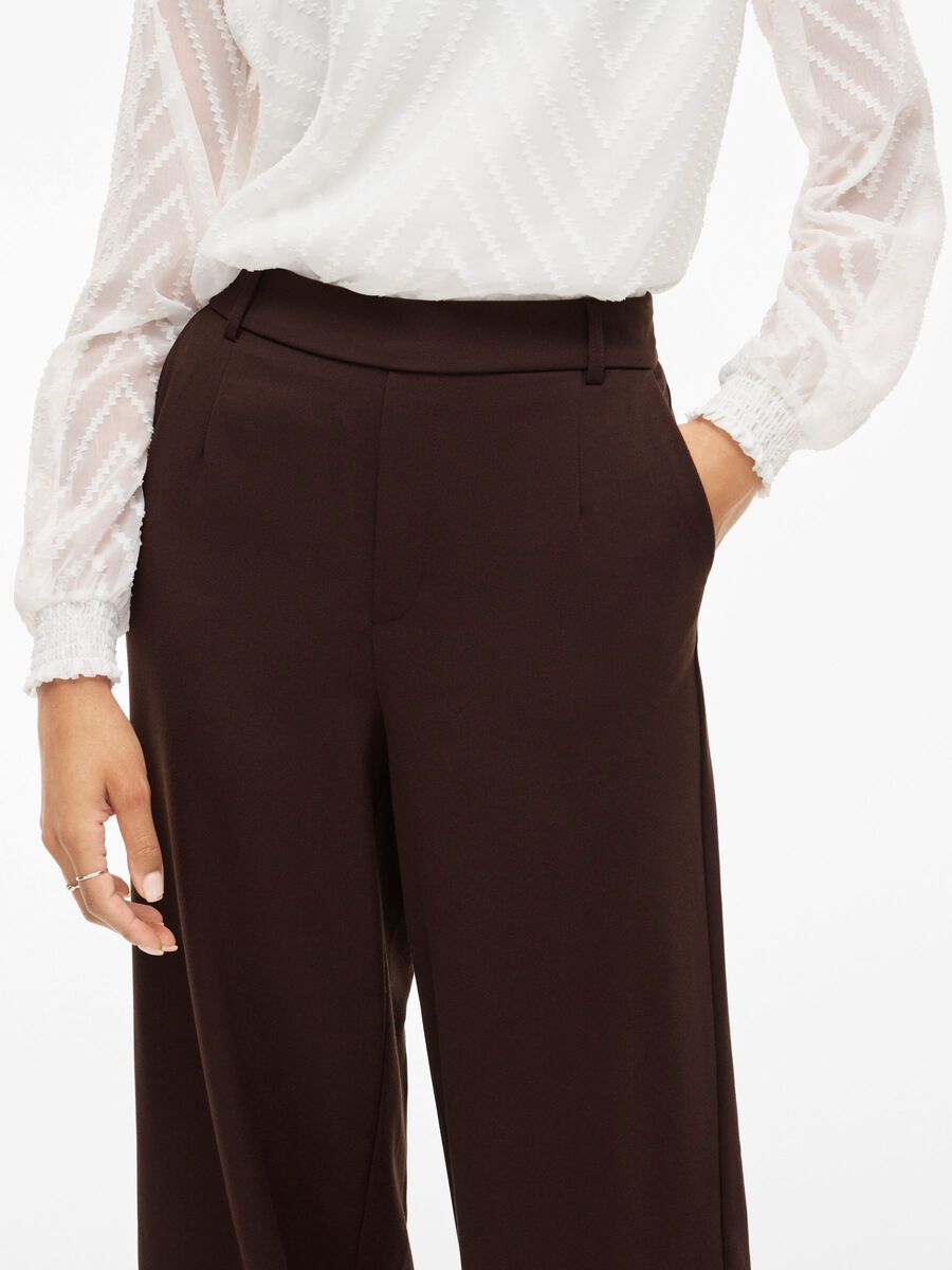 Varone Wide Pants Coffee Bean