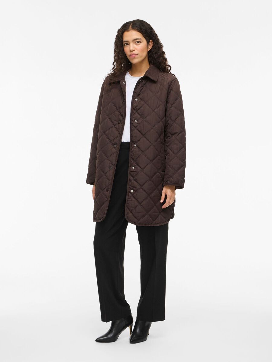 Quila Corduroy Quilt Jacket Coffee Bean