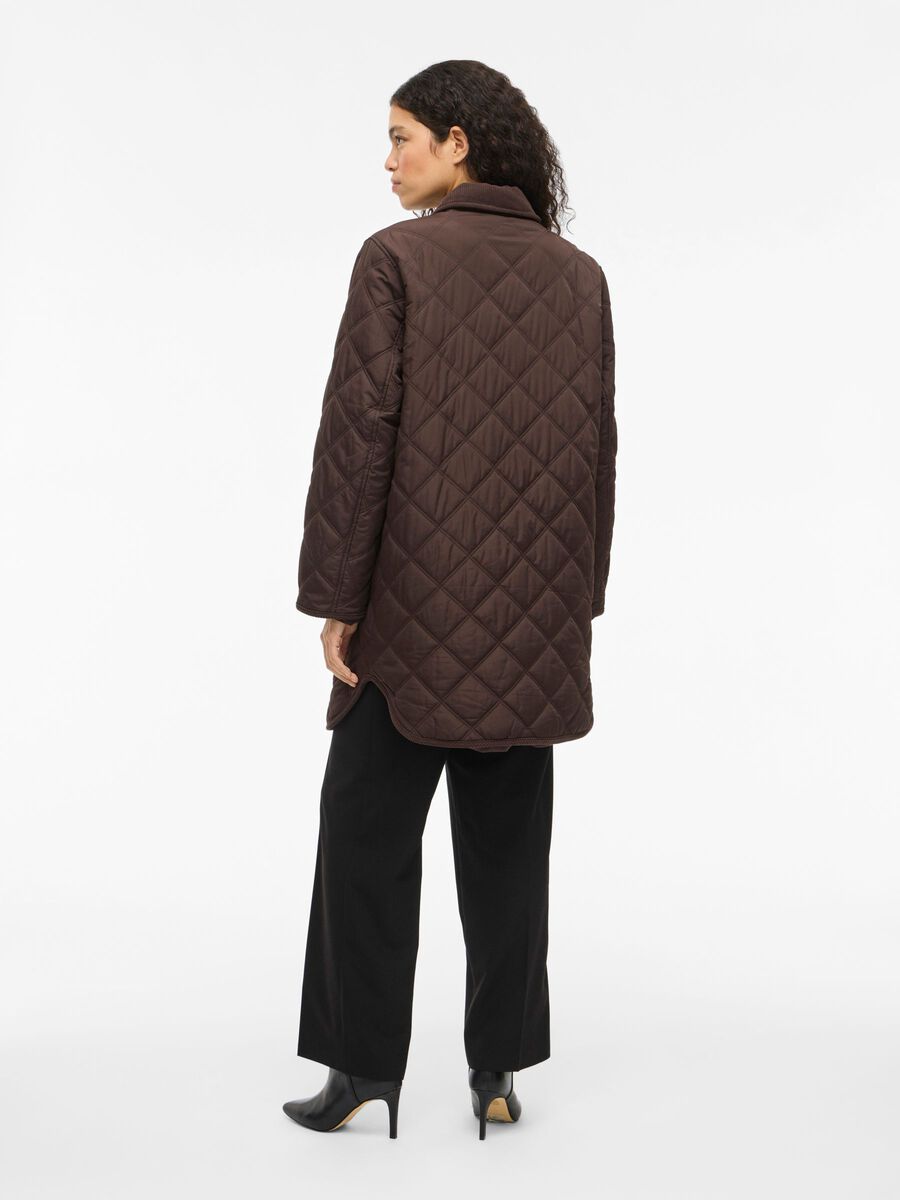 Quila Corduroy Quilt Jacket Coffee Bean