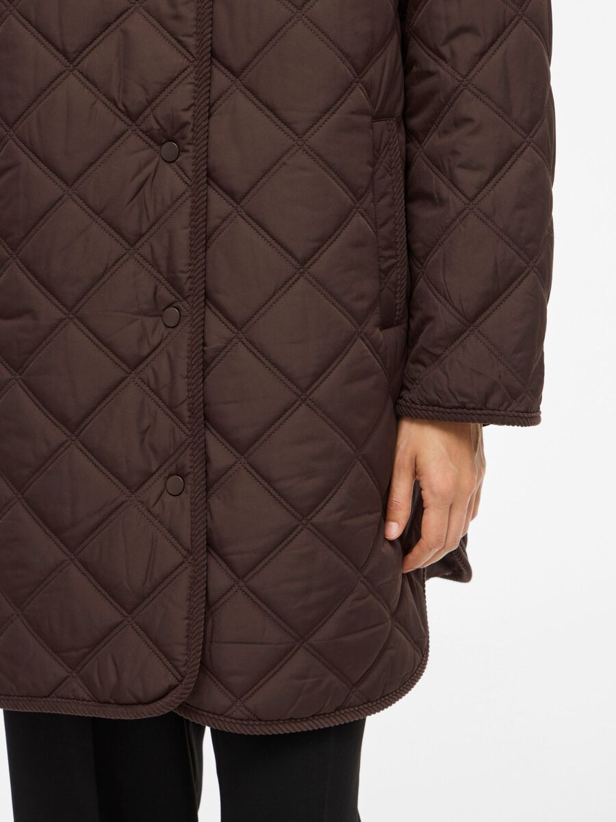 Quila Corduroy Quilt Jacket Coffee Bean
