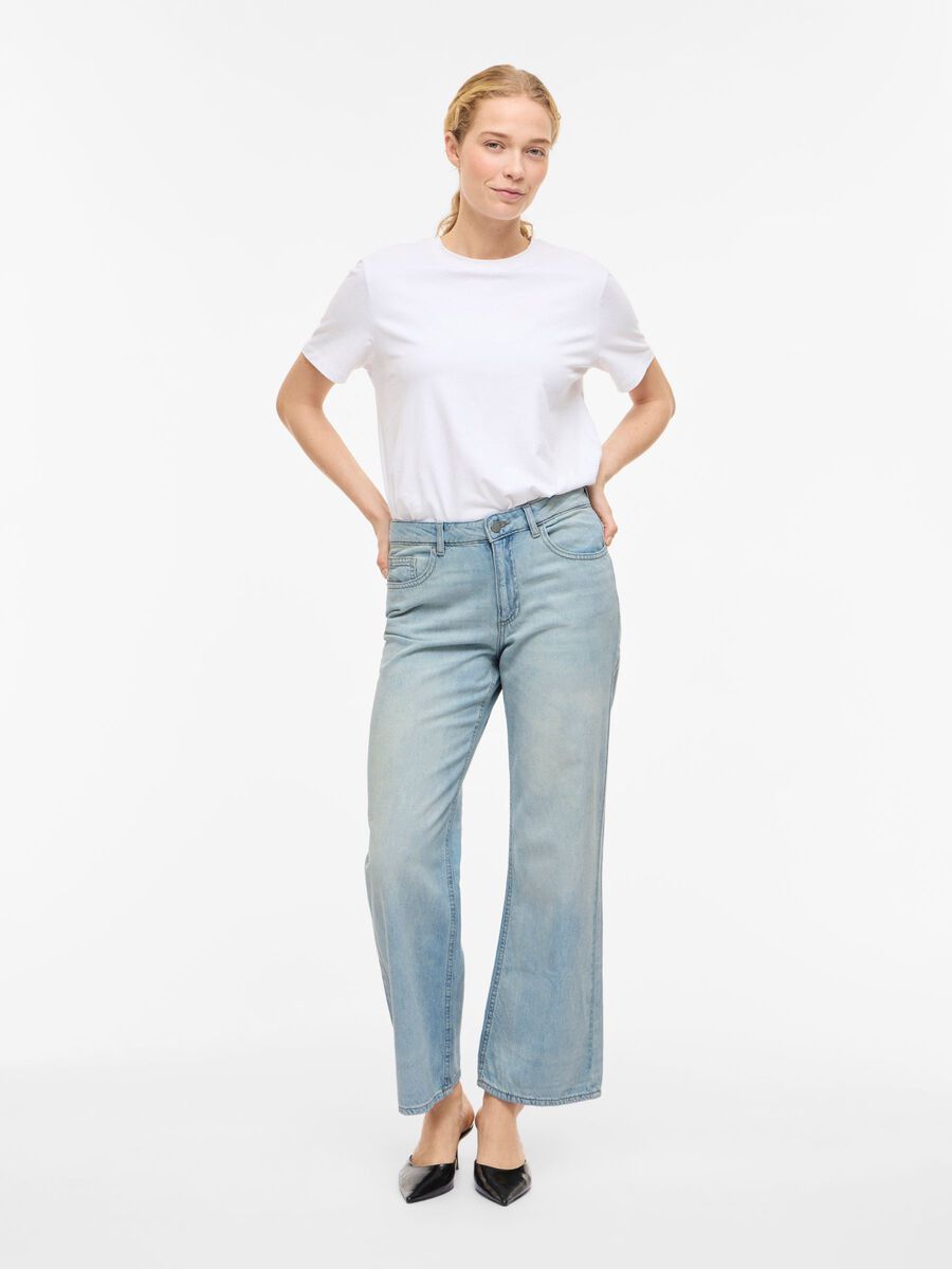 Palma Wide Jeans Light Blue Denim