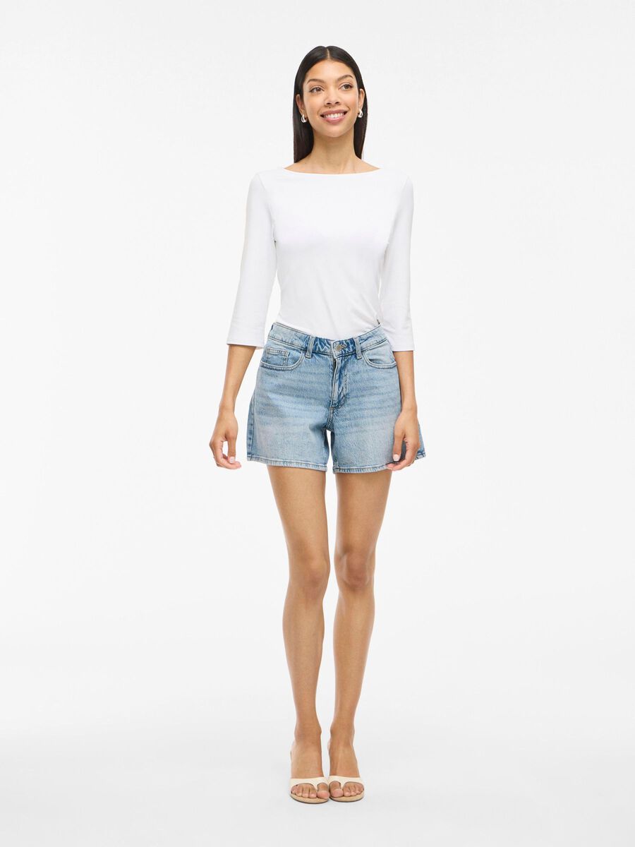 Jaf Denim Short Light Blue Denim