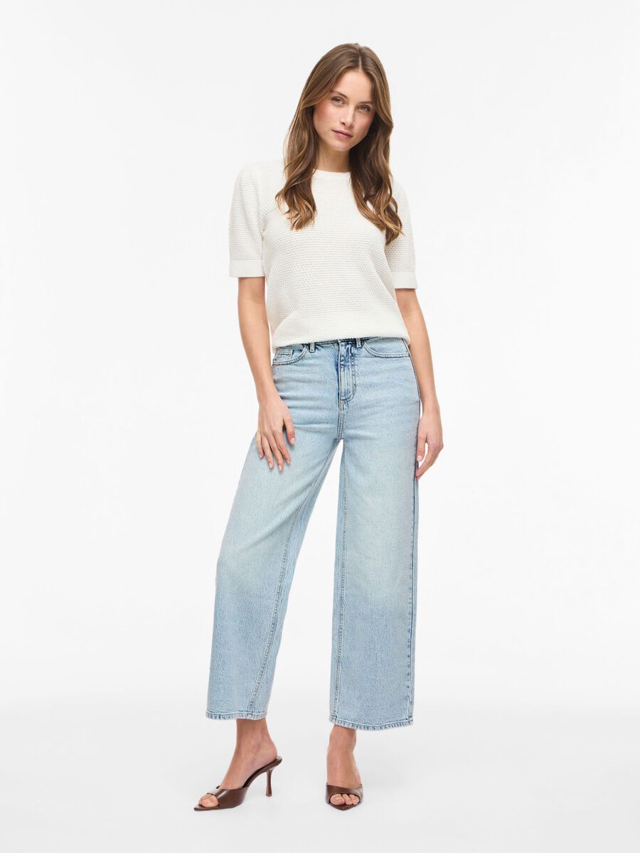Emma 7/8 Wide Jeans
