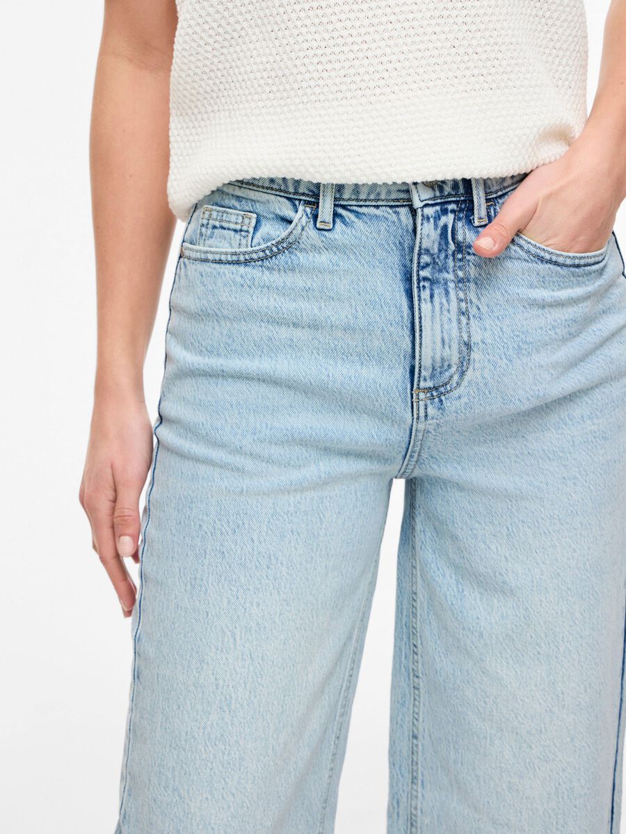 Emma 7/8 Wide Jeans