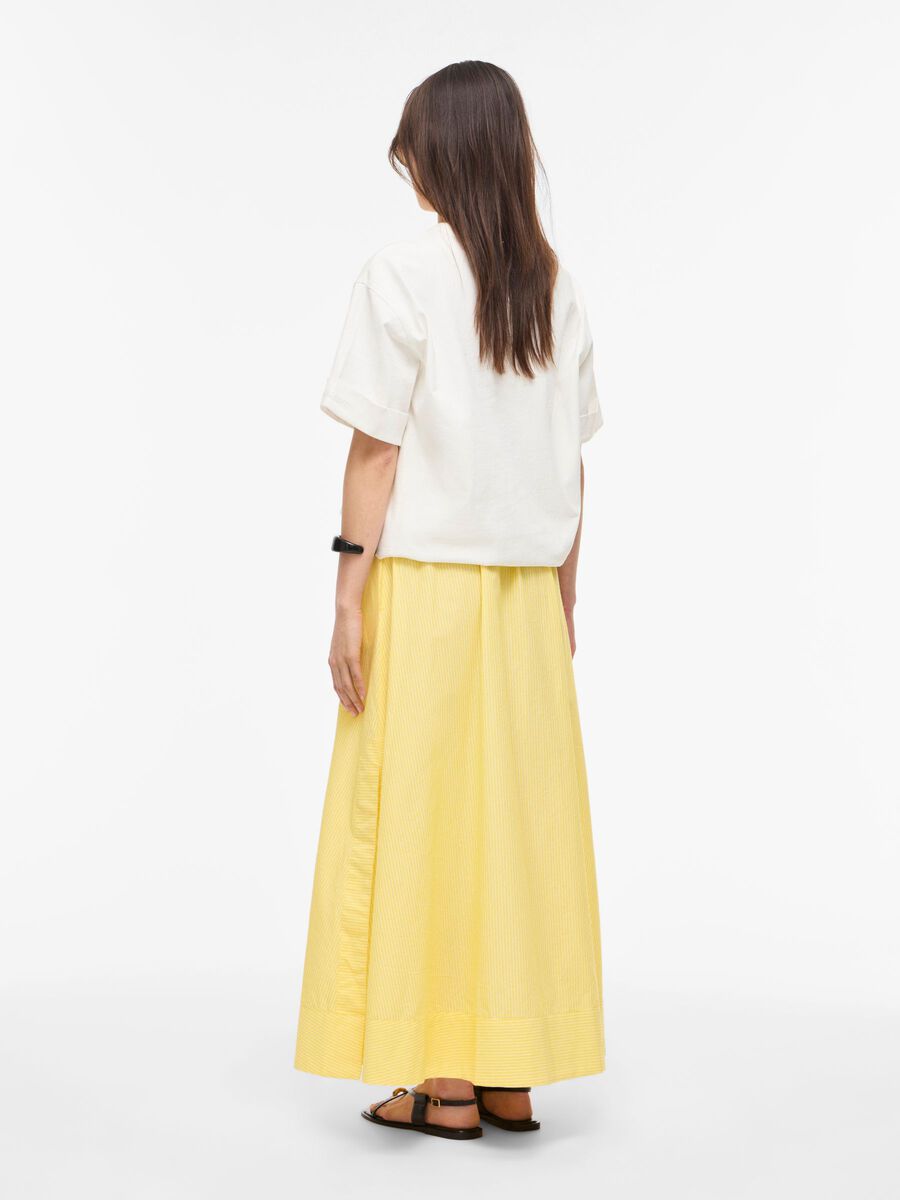 Linne Stripe Skirt