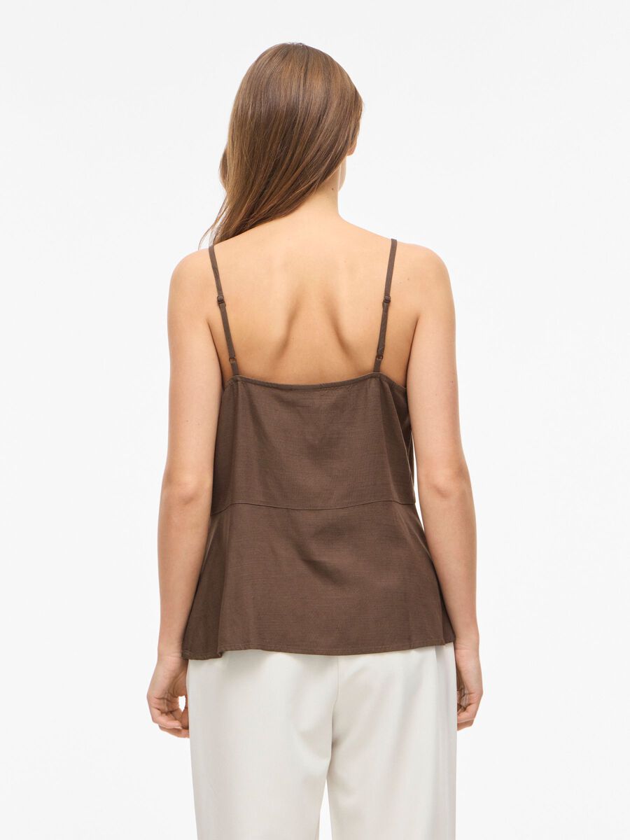 Keta Singlet Top Slate Black