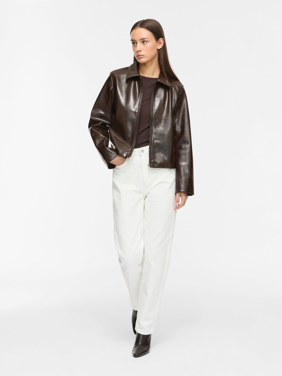 Shinny Zipper Jacket