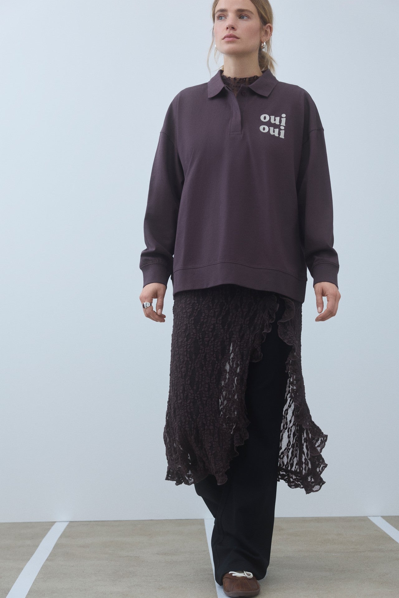Monie Collar Top