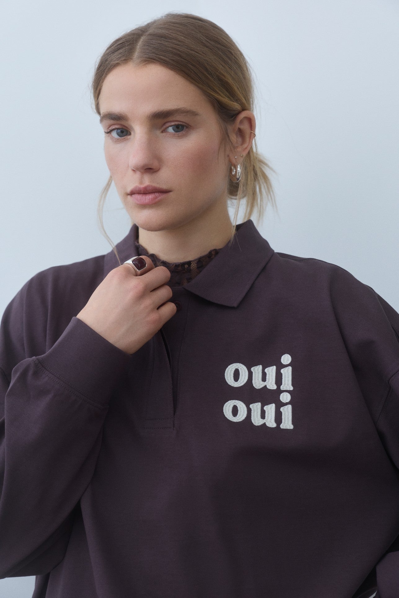 Monie Collar Top
