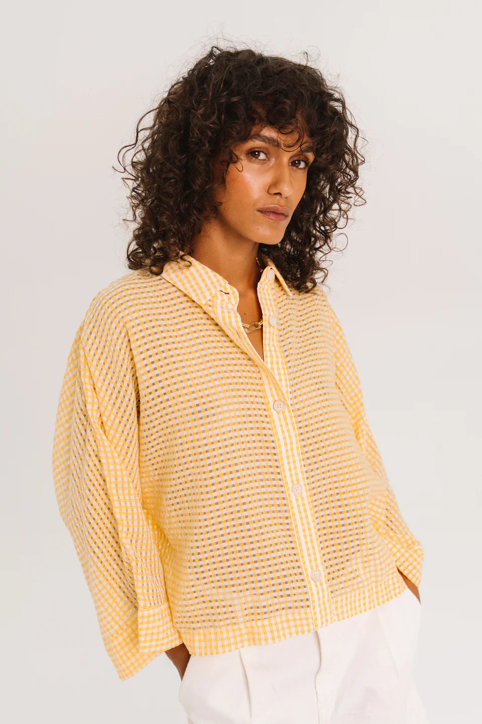 Laelia Giallo Shirt