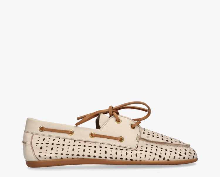 Jeanne Loafers Bone White