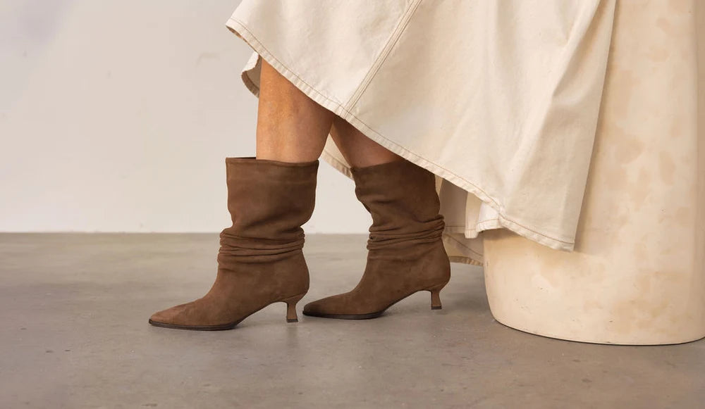 May Boots Taupe