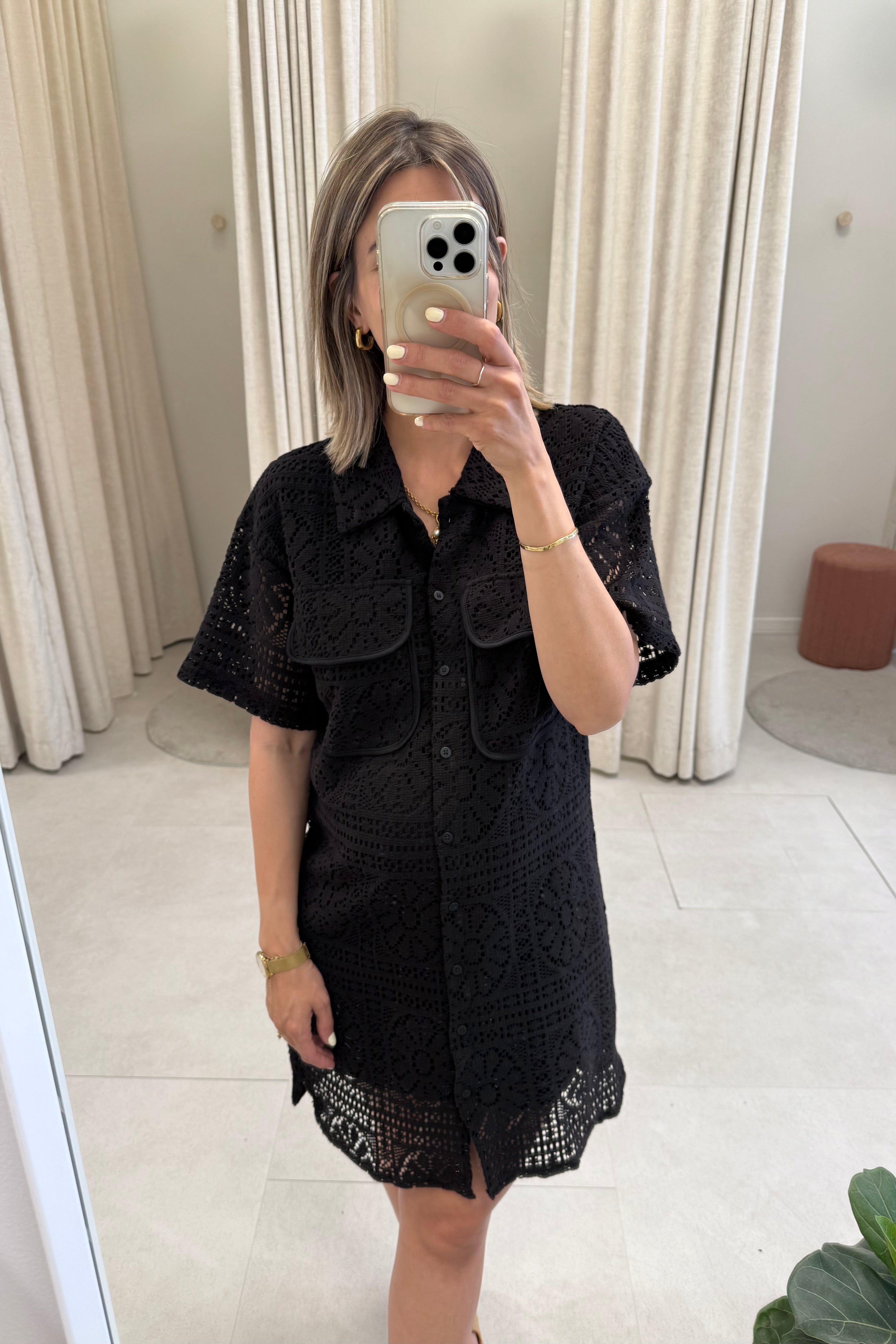 Merinda Dress Black Beauty