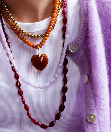 Camel Heart Necklace