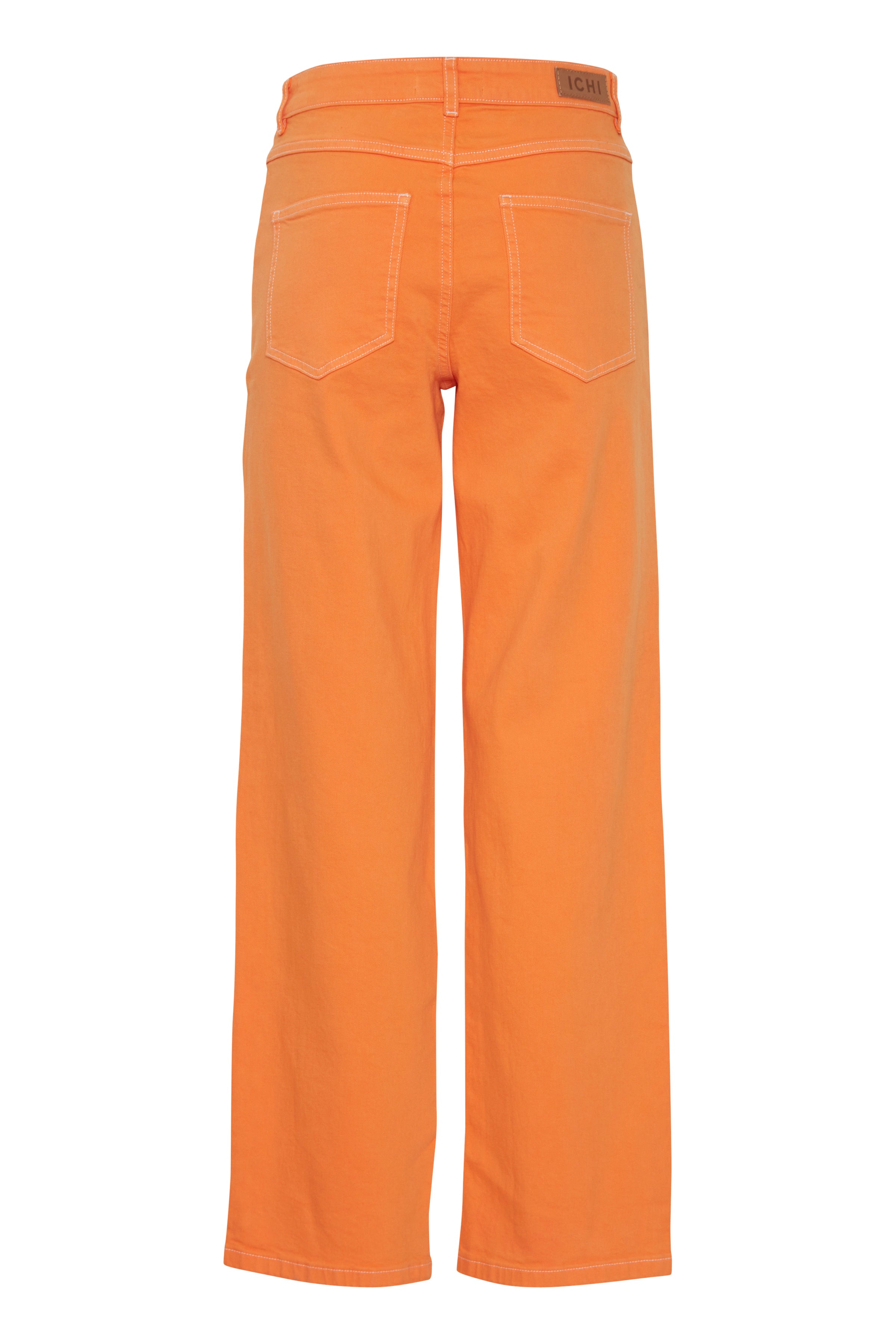 Cenny Straight Pants Persimmon Orange