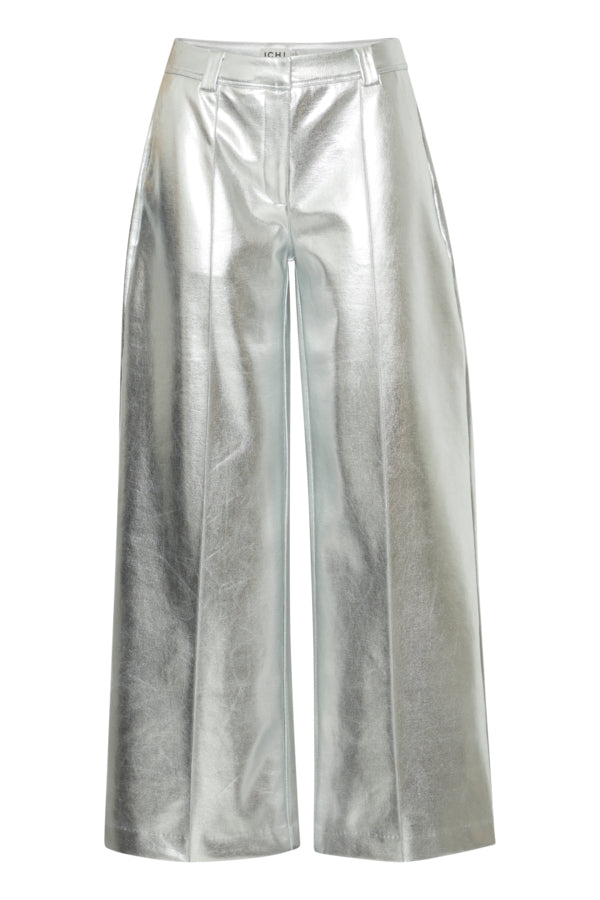 Kate Metallic Pants Silver