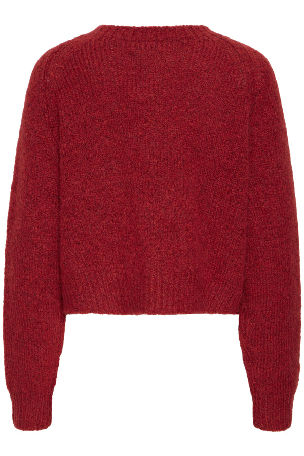 Belablue Cardigan Red Dahlia
