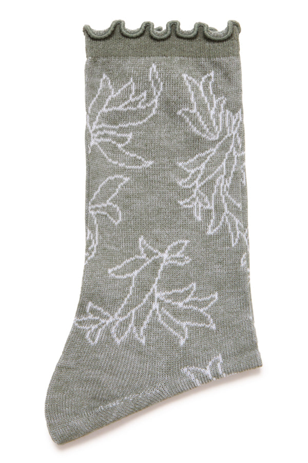 Tonal Socks Mulled Basil