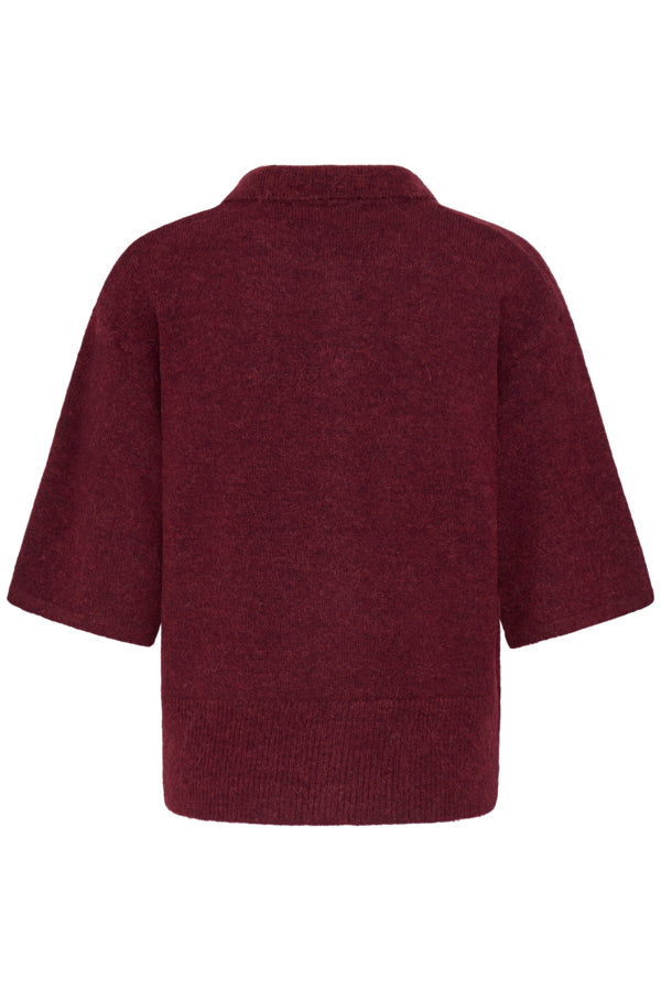 Kamara Knit Vest Rhododendron