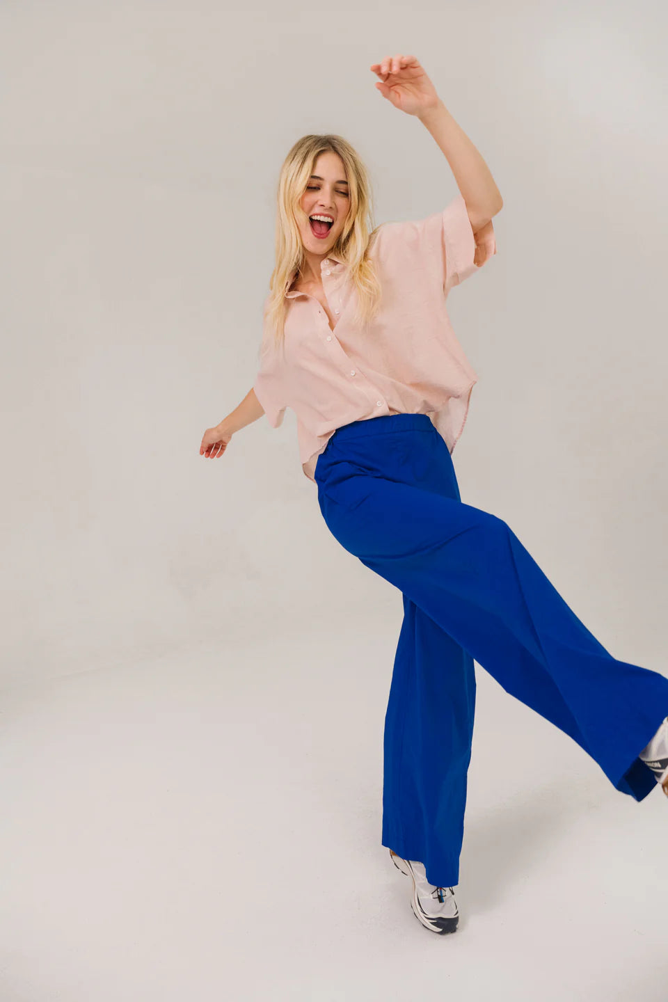 Ines Ambo Blouse Rose