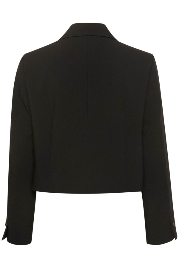 Corinne Cropped Blazer Black