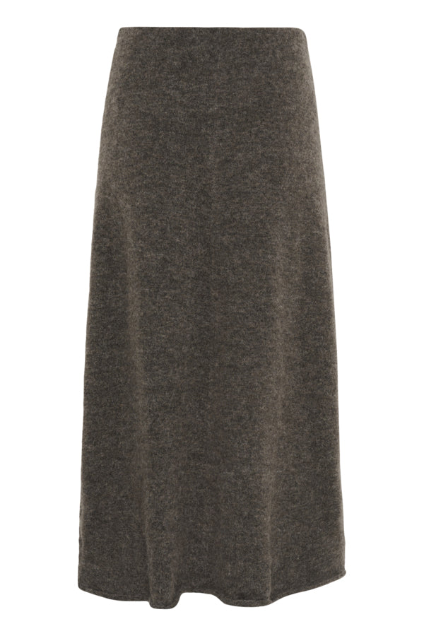 Miya Skirt Dark Grey Melange
