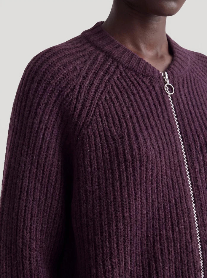 Rani Cardigan Prune