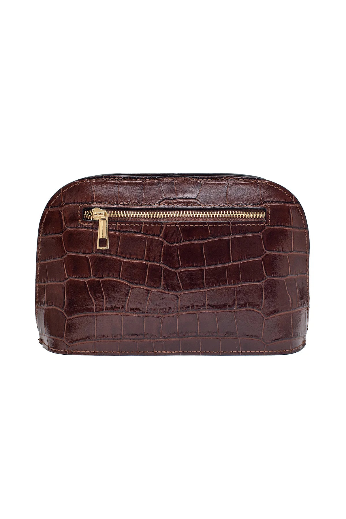 Deborah Croco Bag Marron