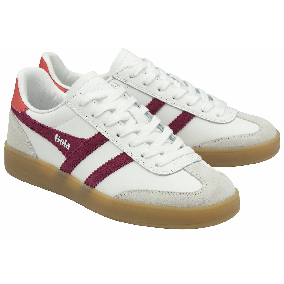 Viper Leather Sneakers Cerise