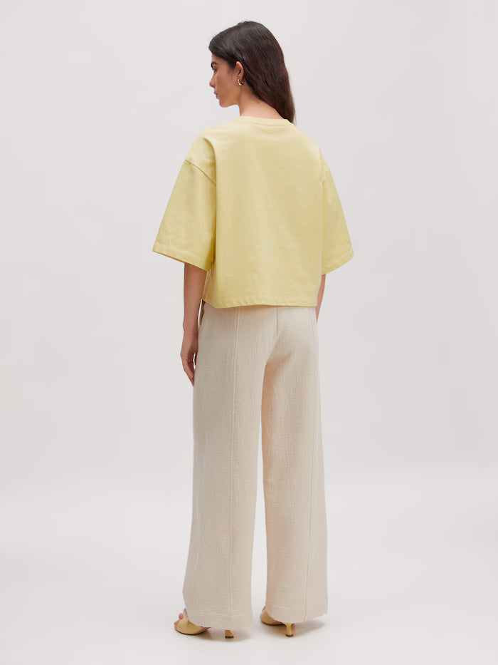 Enzo T-Shirt Dusty Yellow