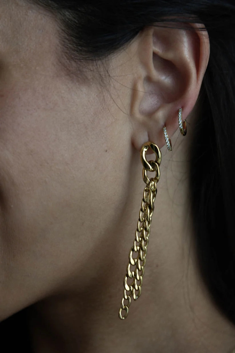Lucie Earrings Gold