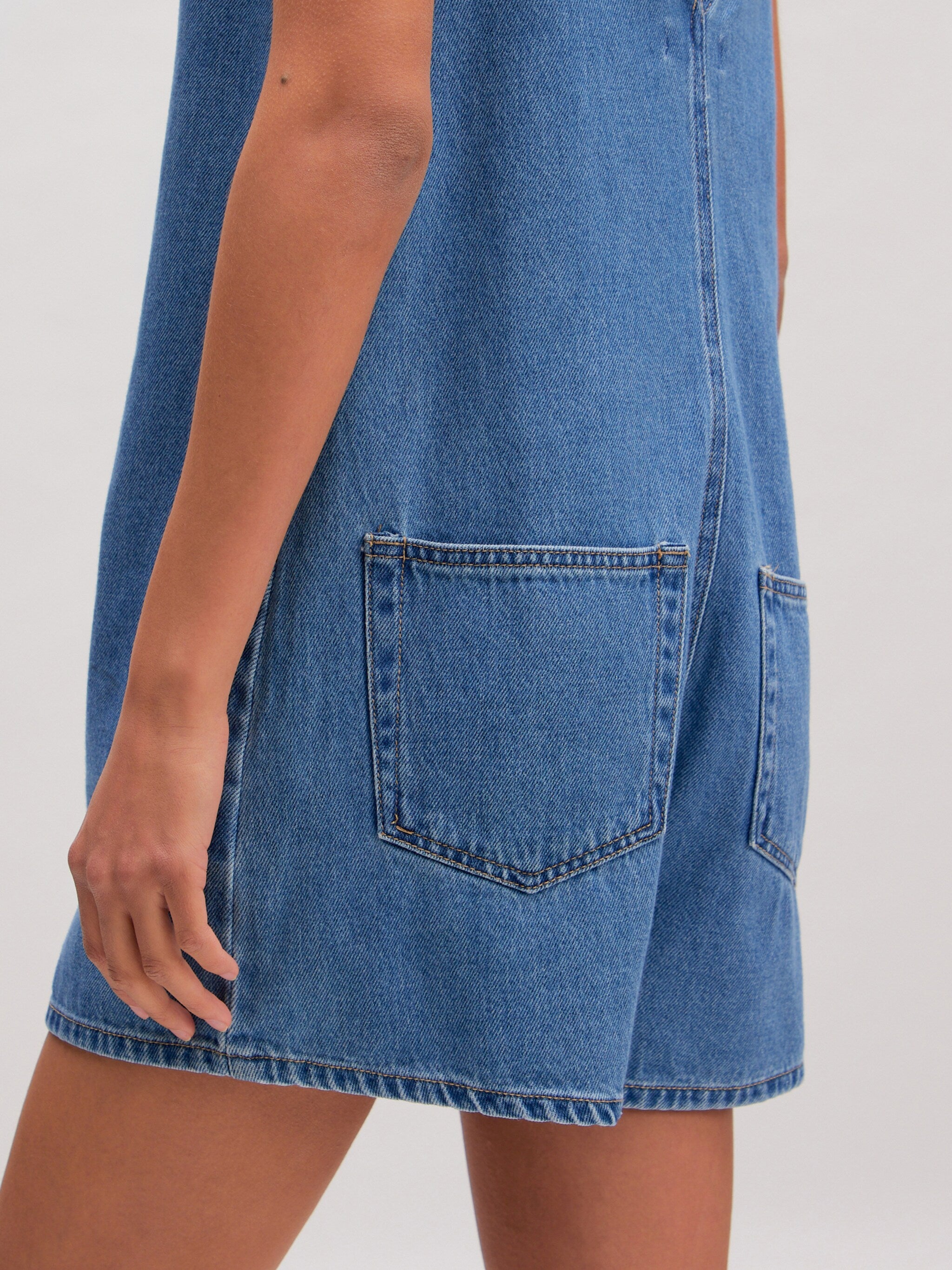 Noel Playsuit Mid Blue