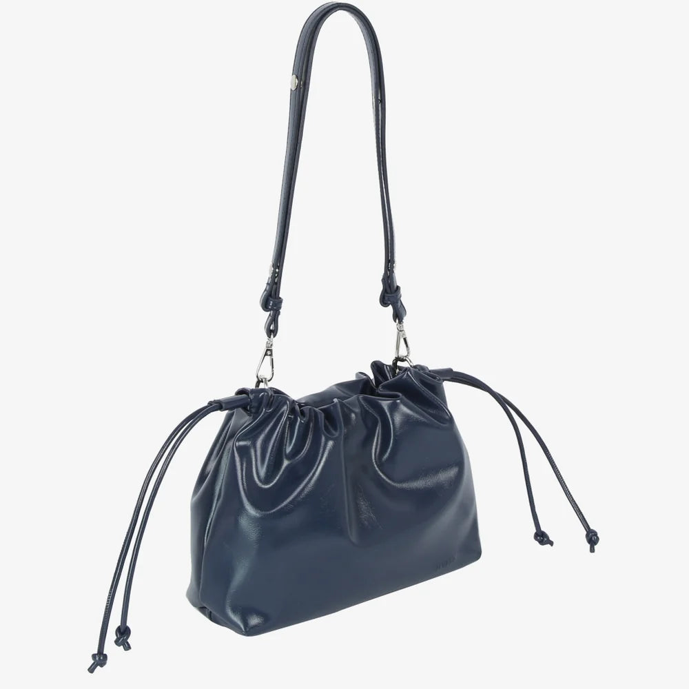 Arcane Glossy Structure Bag - Eclipse Blue