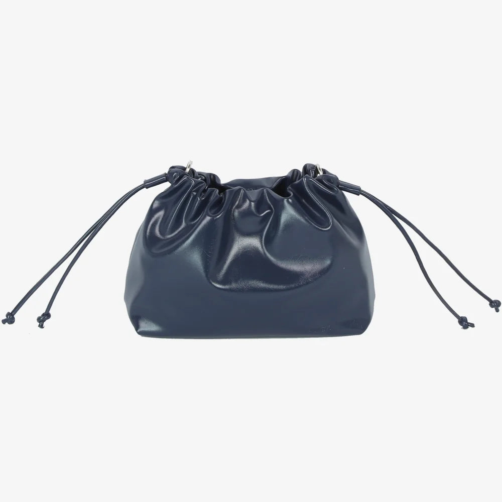 Arcane Glossy Structure Bag - Eclipse Blue