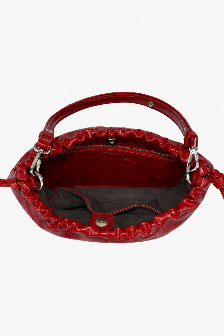 Arcane Stroke Structure Bag - Scarlet Red